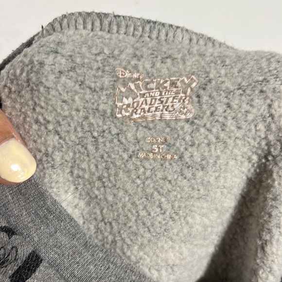 Disney Kids Mickey and The Roadster Racers Mickey Mouse Graphic Pullover Sweater - Picture 6 of 6